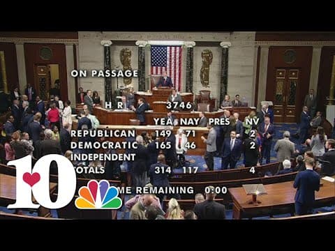 Here's how US Representatives from East Tennessee voted on debt ceiling bill