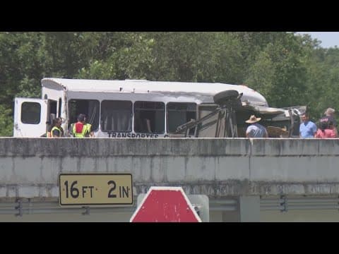 4 dead, several injured in a San Antonio crash involving a bus and a stolen Camaro