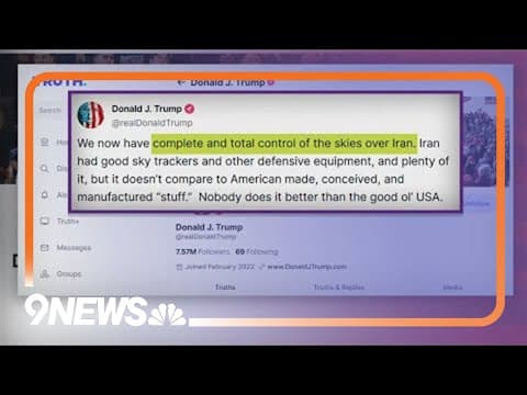 Trump meets with security team to discuss nation's role in conflict between Israel, Iran