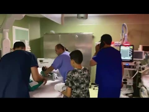 The head of the World Health Organization calls Israel's raid of hospital in Gaza 'Unacceptable'