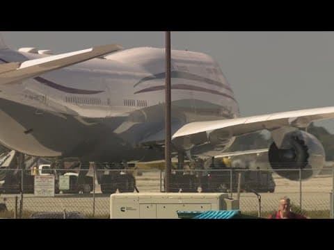 President Trump to use plane from Qatar as replacement for Air Force One