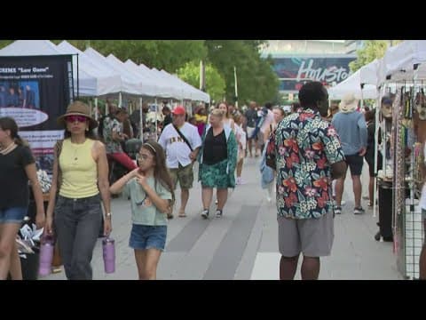 Juneteenth Culture Fest underway in downtown Houston