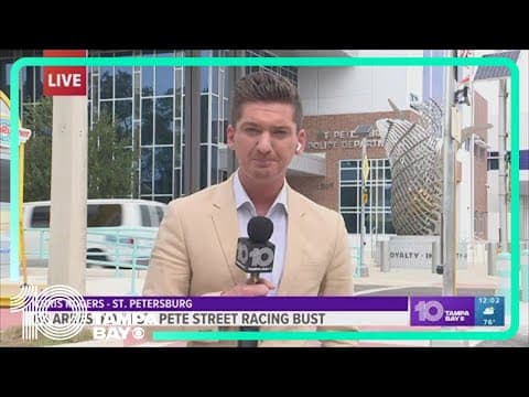 St. Pete police arrest 69 people in street racing bust