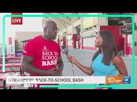 Annual back-to-school bash kicks off today in Tampa