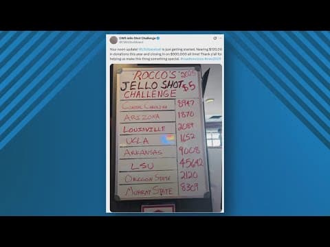 LSU nears record in Jello-O shot challenge