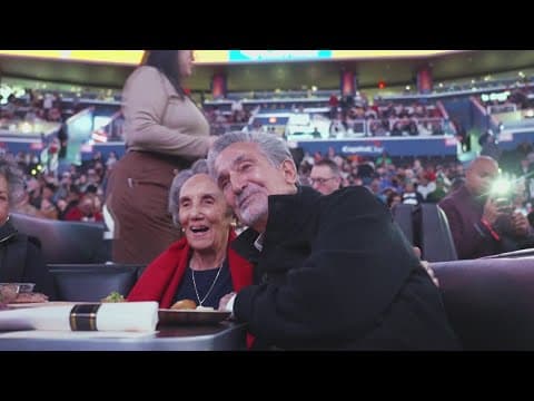 Virginia Ali honored at Wizards game