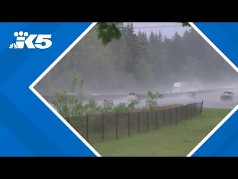 Crews hope to continue work on I-5 in Thurston County Tuesday that could cause miles-long backups