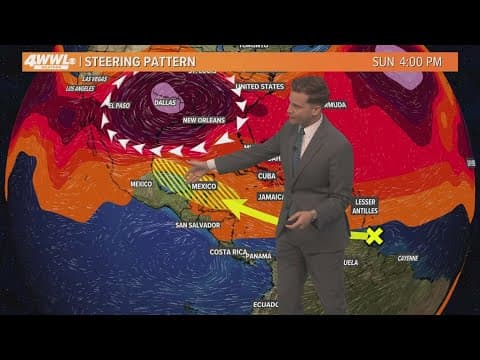 New Orleans Weather: Heat Advisory with a few storms