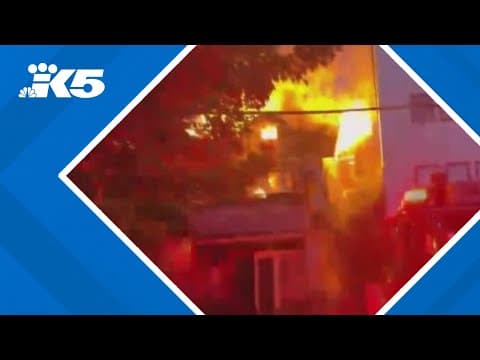 Crews respond to fire at vacant building in Seattle