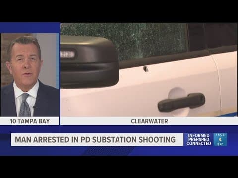 Clearwater police: Man opens fire on police station, turns himself in