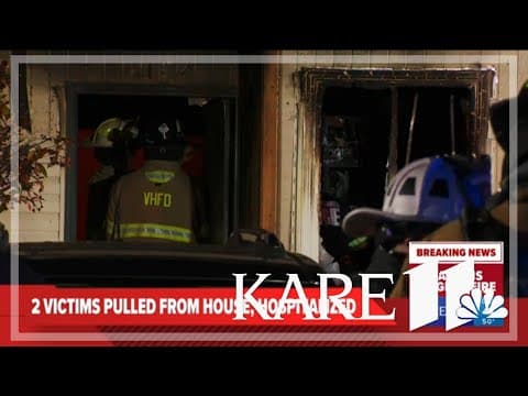 Witness: Children pulled from burning home in Vadnais Heights