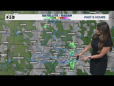DFW Weather: Latest forecast and timeline for rain chances