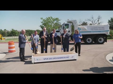 TxDOT begins HWY 380/Spur 399 expansion in Collin County