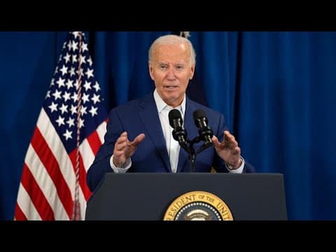 President Biden reacts to deadly shooting at Trump campaign rally