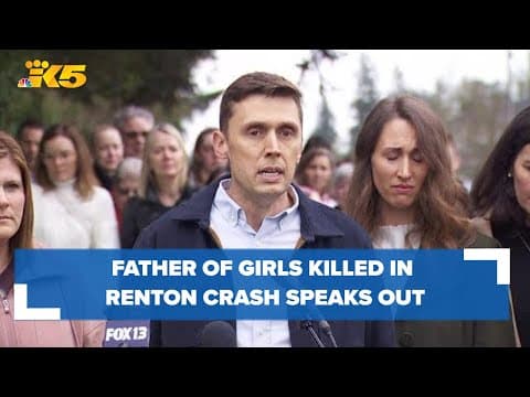 Father of Eloise and Matilda Wilcoxson speaks after fatal crash