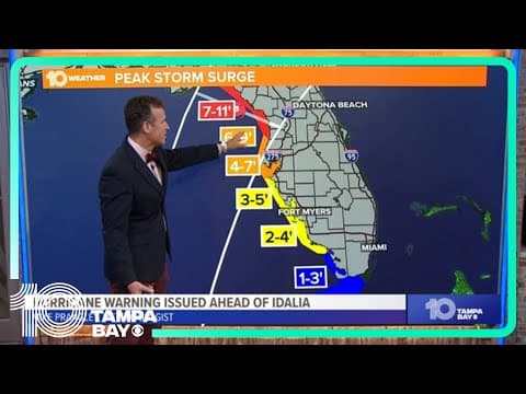 LIVE TROPICS UPDATE: Idalia forecast to become a major hurricane (11 a.m. Monday)