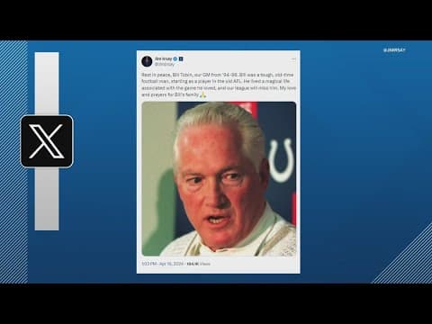 Former Colts GM Bill Tobin dies at age 83