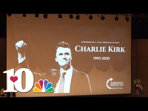 Hundreds gather on the UT campus to remember Conservative activist Charlie Kirk