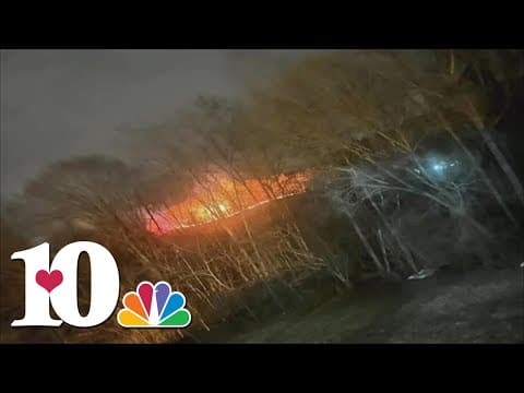 Campbell Co. crews battles several brush fires, including one in Pinecrest community, within a week