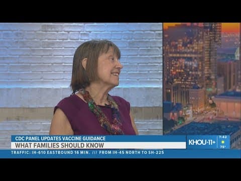 CDC changes vaccine guidance: What families should know