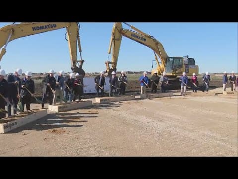 Construction of Mansfield soccer stadium reaches a major milestone