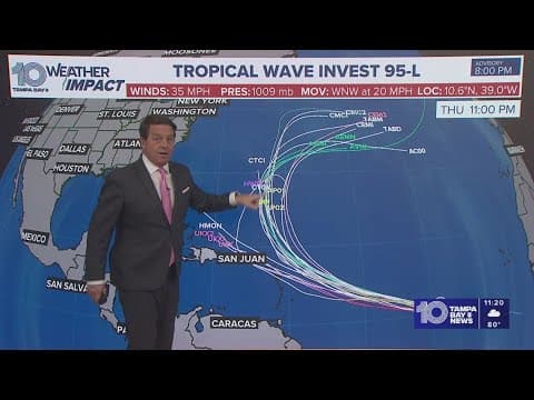 Tracking the Tropics: Tropical depression could form this week, NHC says