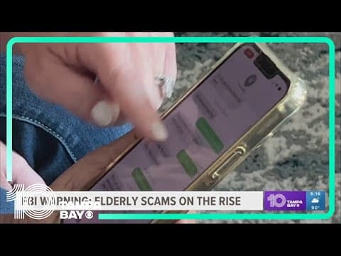 FBI issues report showing a huge spike in elderly scams