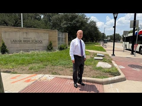 City responding after child hit in crosswalk near Lamar High School