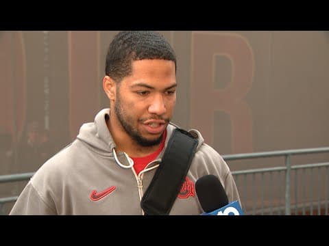 Cody Simon discusses dominant defense, looks ahead to next week | Ohio State vs. Indiana