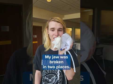 Trans teen describes brutal school restroom attack.