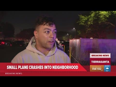 Marine describes what he saw after San Diego plane crash