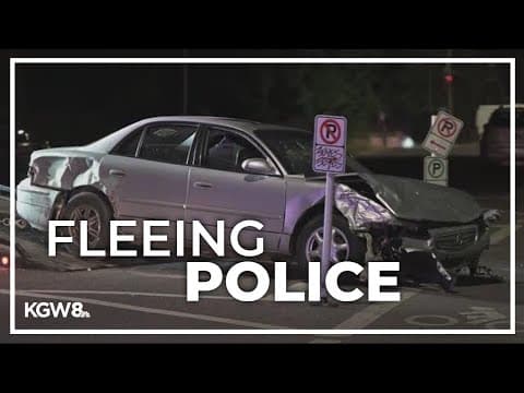 Man accused of killing one person and injuring others in multi-vehicle crash while fleeing police