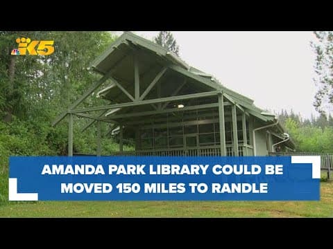 Amanda Park library could be moved 150 miles to save costs