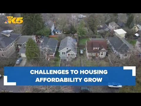 Challenges to housing affordability grow in western Washington