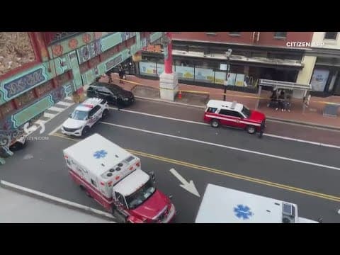 Police standoff in Chinatown with someone who barricaded themselves on H Street