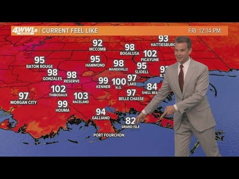 New Orleans Weather: Temps heat up as potentially explosive hurricane season approaches
