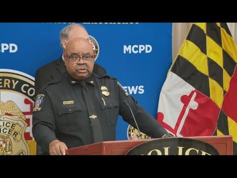 WATCH: Montgomery Co. officer in critical condition after being hit by suspected drunk driver