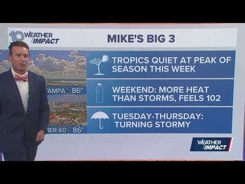 10 Tampa Bay Weather: September 6, 2025