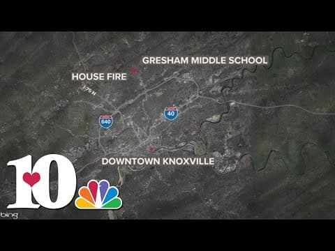 KFD responds to North Knoxville house fire