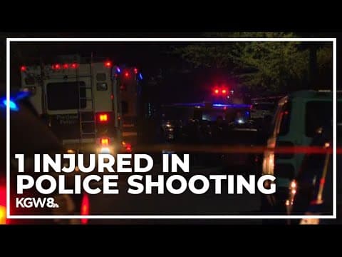 Police shooting in Northeast Portland leaves suspect injured