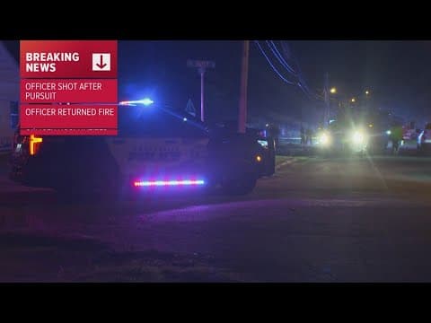 Police officer shot in North Texas remains hospitalized Monday morning