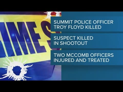 Mississippi Police officer killed, two others injured after a shooting north of McComb