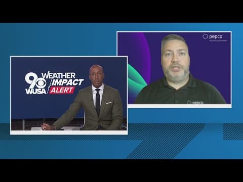 Pepco reports more than 45,000 outages, assessing damage from Thursday severe weather