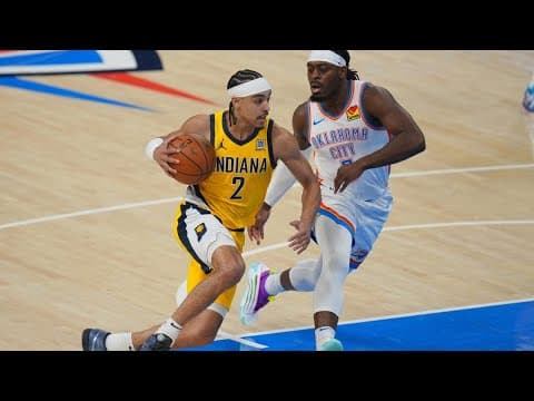 Pacers take Game 1 of NBA Finals in Oklahoma City