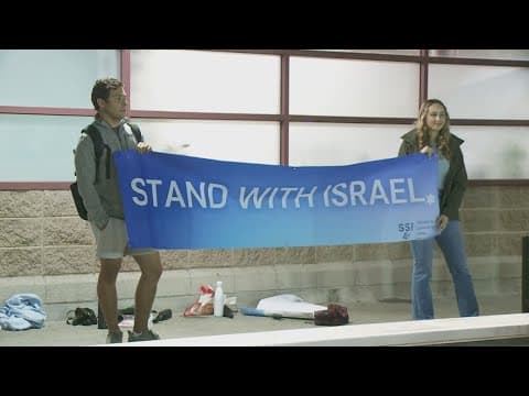 Tulane students marched in support of victims of the Israel-Hamas war