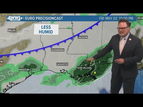 New Orleans Weather: Almost hot and mostly dry to wrap up April