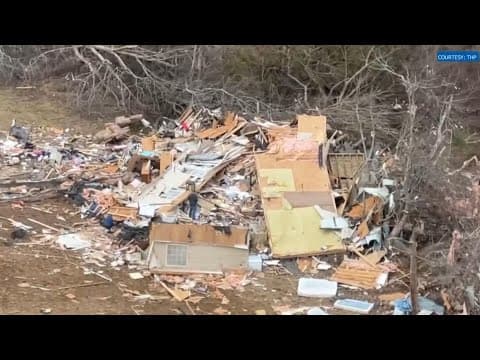 THP shares drone video of tornado damage in Morgan County