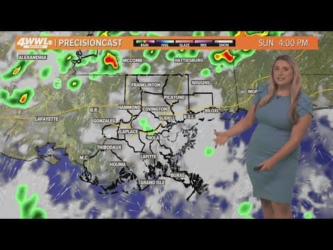New Orleans Weather: Wet and stormy pattern continues