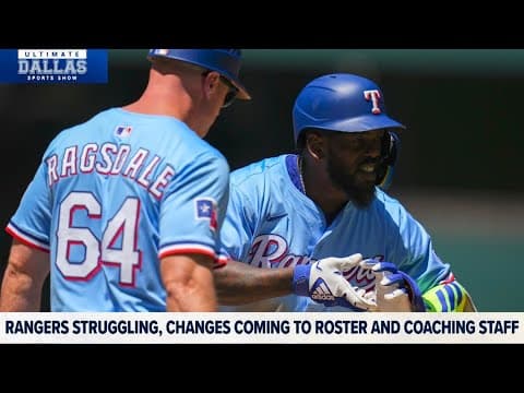 What to make of Rangers' offensive struggles? | Ultimate Dallas Sports Show