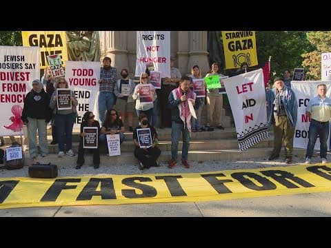 Rally for peace held at Indiana Statehouse